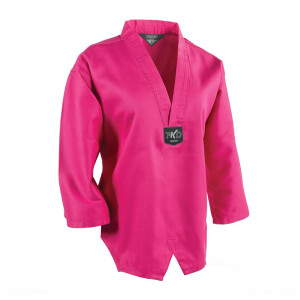 TKD LW Student Uniform 6 oz. Rosa 4