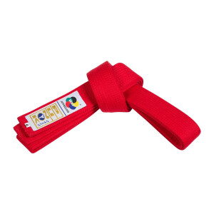 PUNOK Kumite WKF Competition Belt Red [6] 300 cm