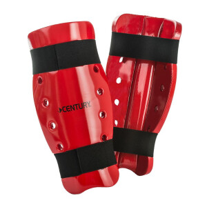 Student Sparring Shin Guards Child Red