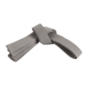 Double Wrap Solid Belt 0 Gray