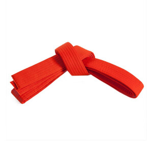 Double Wrap Solid Belt 7 Orange