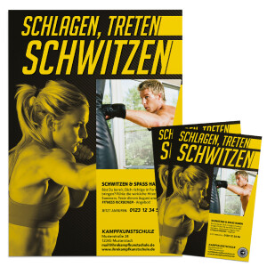 Schlagen, Treten und Schwitzen - Fitness Kickboxen