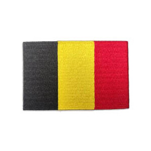 Belgien Flagge Abzeichen