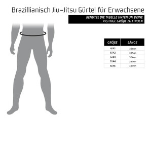 BRAZILIAN Jiu-Jitsu-Gürtel für Erwachsene