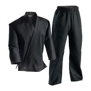 LW Student Uniform 6 oz Schwarz [0] 117 - 130 cm