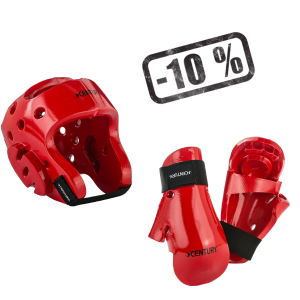 Schüler Sparring Set Jugend Rot